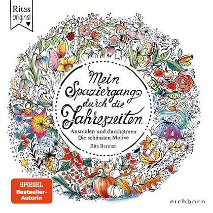 Mein Spaziergang durch die Jahreszeiten. Rita Berman. Coloring book