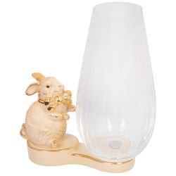 Ваза для цветов Кролик Банни Айвори