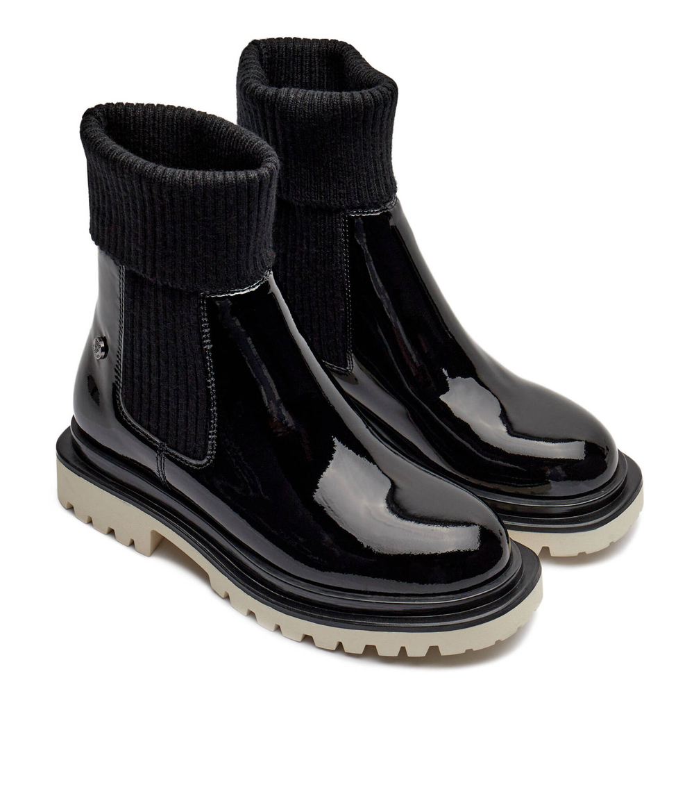 Кожаные ботильоны Marc Cain - черный(XS SB.05 L13)