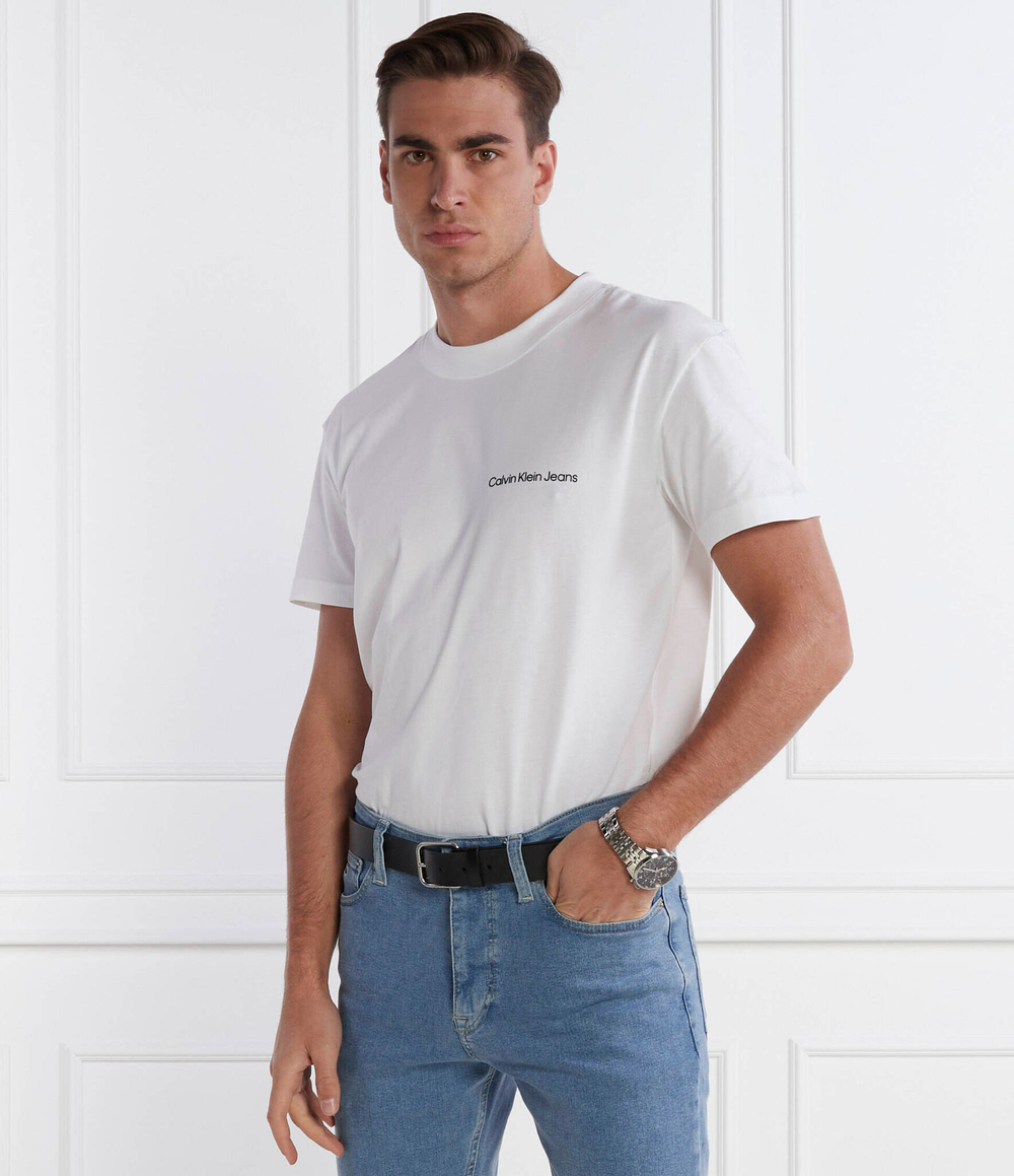 Футболка CALVIN KLEIN JEANS - белый(J30J324671)