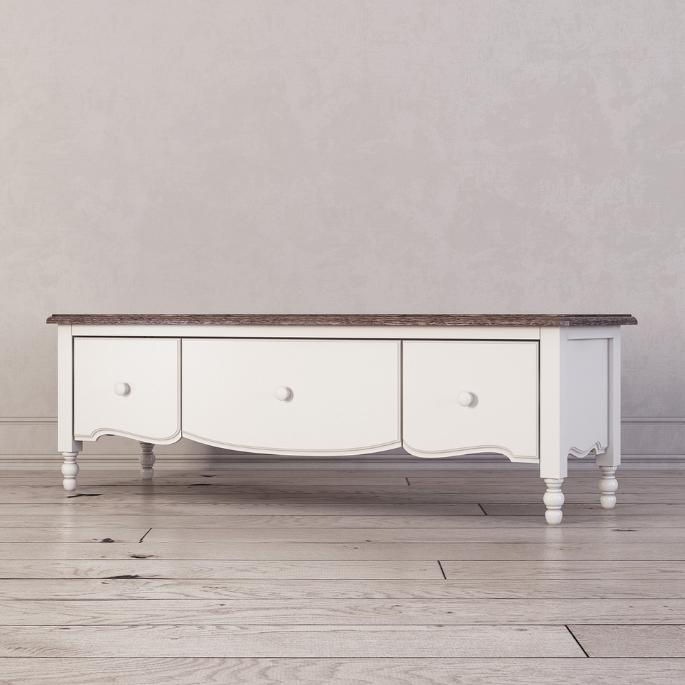 Тумба под ТВ с 3-я ящиками Leblanc