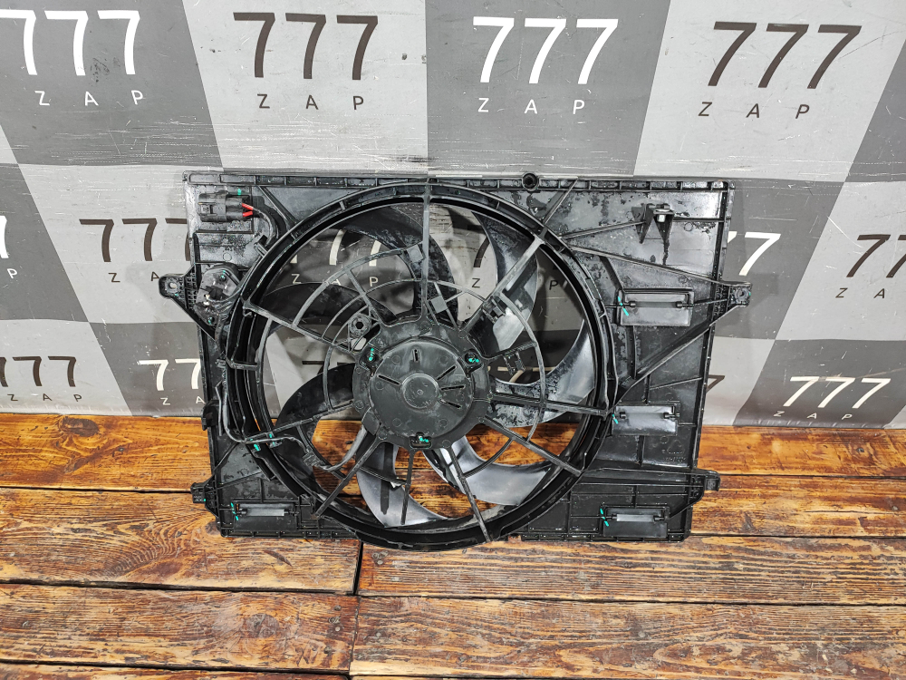 Диффузор с вентилятором охлаждения Geely Coolray 19-нв Б/У Оригинал 6600002029