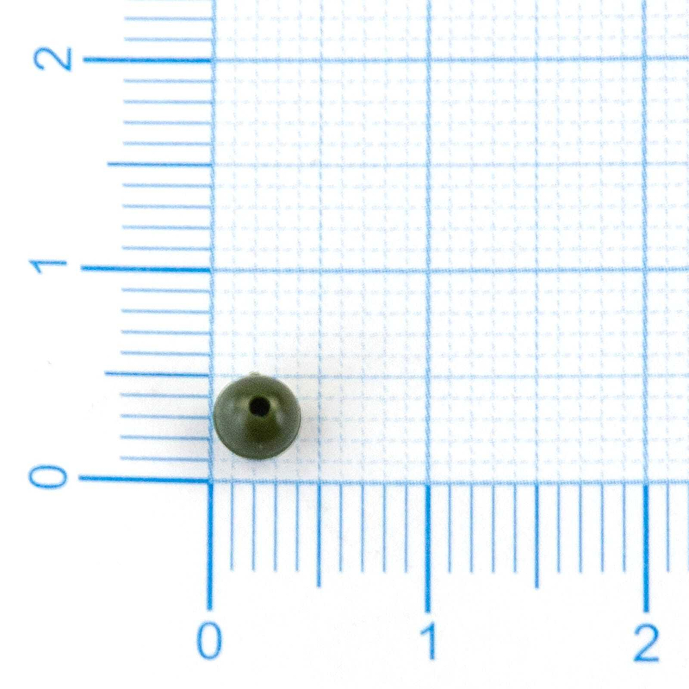 Бусина резиновая Fish Season (темно-болотная)