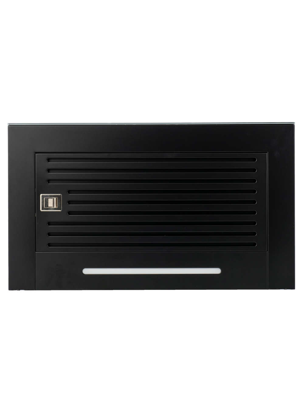 Вытяжка кухонная MACBI Perfa-60G-baf (BLACK) черный, D150мм, 1200м3/ч, полновстраиваемая, мотор 230Ватт, стекло 60см, сенсорное управление + управление жестами