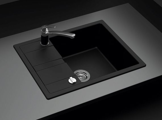 Мойка SCHOCK Optima 50D Cristalite неро