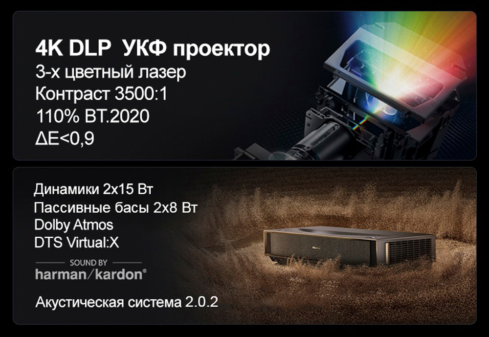 УКФ Проектор Hisense Starlight S1 Pro