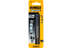 Сверло по металлу 2 шт. COBALT 5% (3.5х70х39 мм) DEWALT DT4903