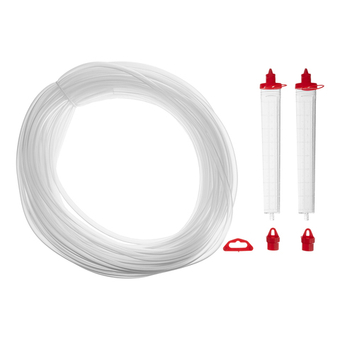 Гидроуровень,удлиненная колба, рельефная градуировка, 25м Matrix