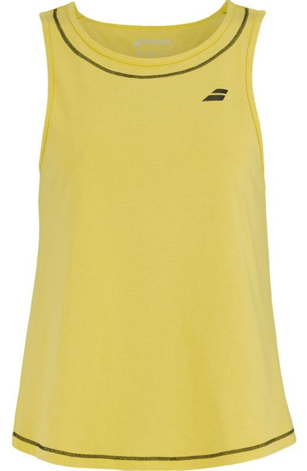 Женский топ теннисный Babolat Exercise Cotton Tank Women - желтый