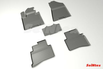 Резиновые коврики в салон Hyundai Tucson III (2015-2018) "Высокий борт"