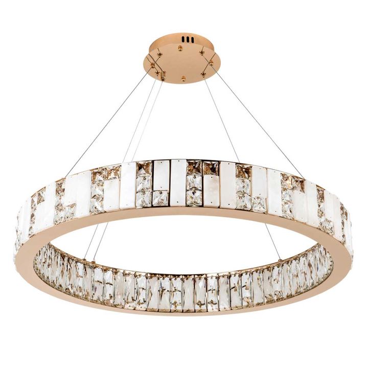 Подвесная светодиодная люстра Modelux Premium ML.6985.800P GD