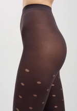 CONTE FANTASY ENJOY Колготки женские в прозрачный горошек