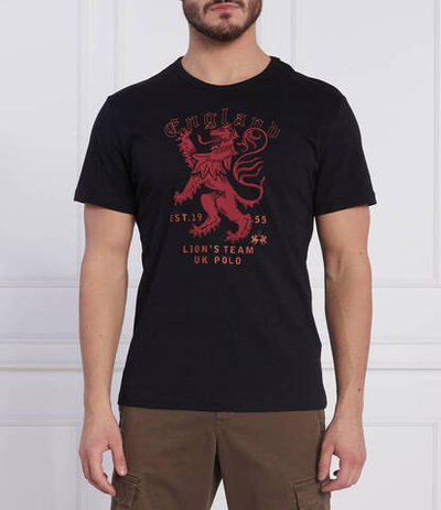 футболка La Martina - черный(UMRE31 JS342)