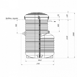 Станция биологической очистки Rostok Aero 7