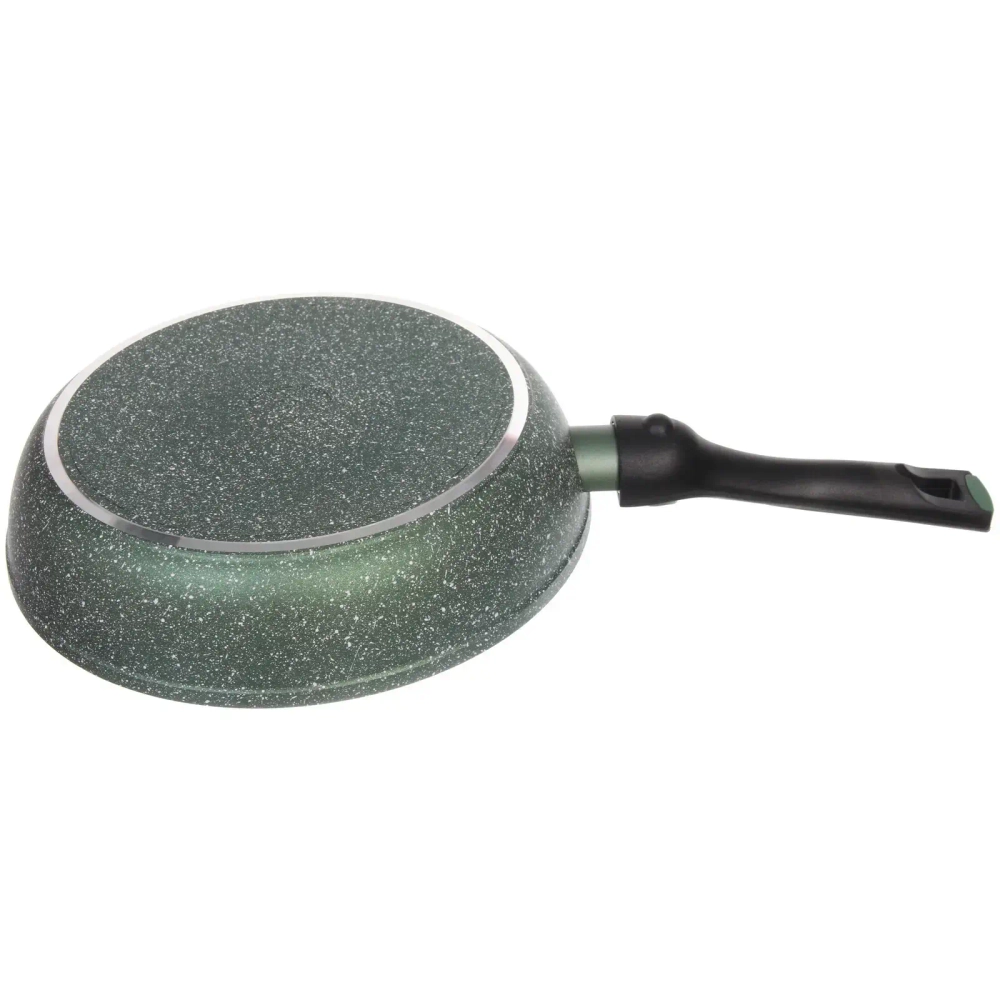 Сковорода «BAROLY» GREEN 26см индукционная с крышкой, съемная бакелитовая ручка