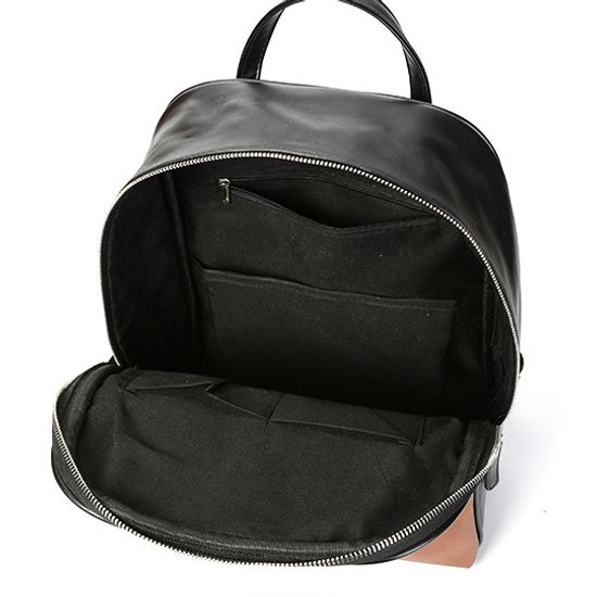 Рюкзак из экокожи Чеджу. Черный