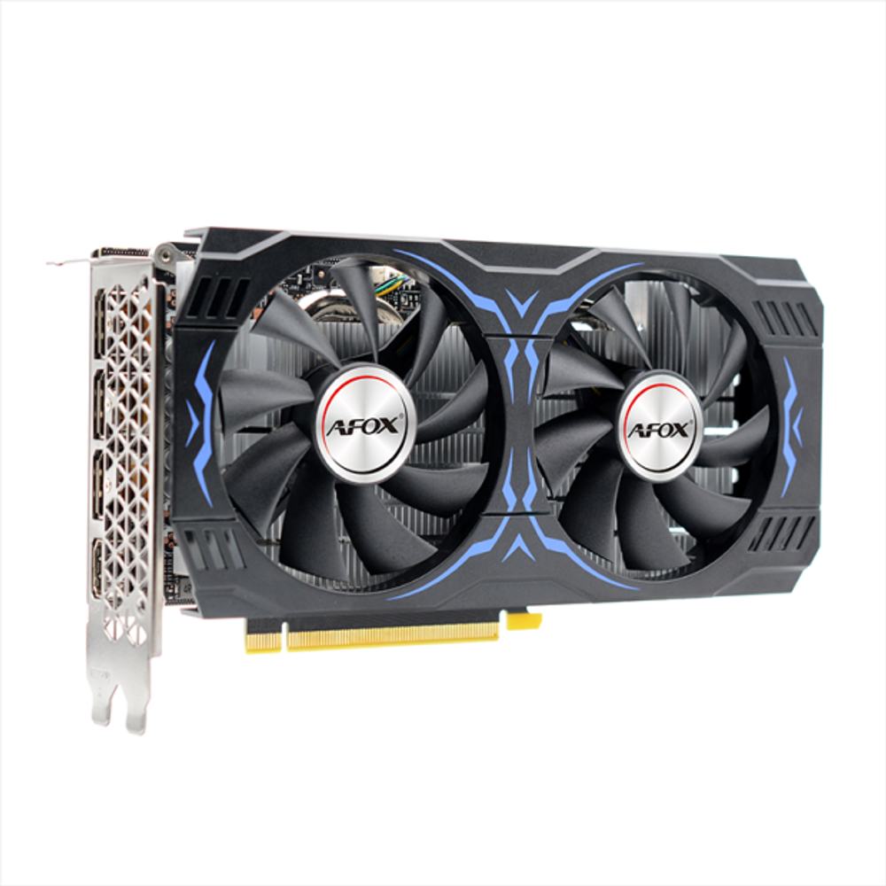 Видеокарта AFOX NVIDIA GeForce RTX3050, 8Гб GDDR6, 128 бит, Retail, PCIe4.0, 2xFAN, 2-SLOT, 90Вт, HDMI, 3xDP (AF3050-8GD6H2)