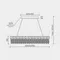 Подвесная люстра MODELUX ML.6028.1000 GD