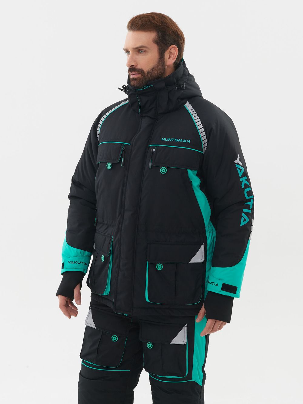 Костюм зимний Yakutia ткань Galaxy Breathable цвет Черный