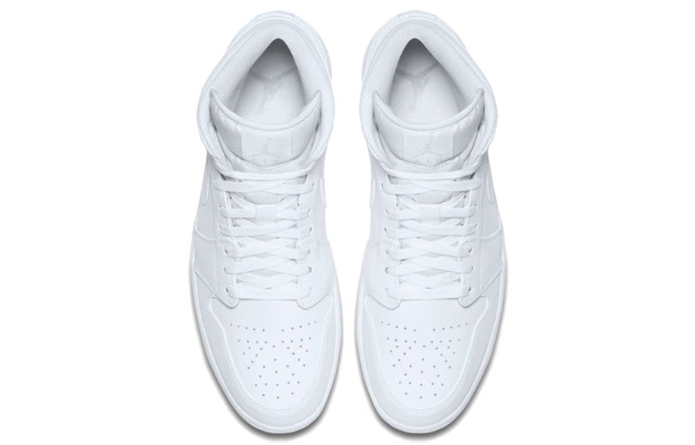 Air Jordan 1 Retro Mid 'White Pure Platinum'