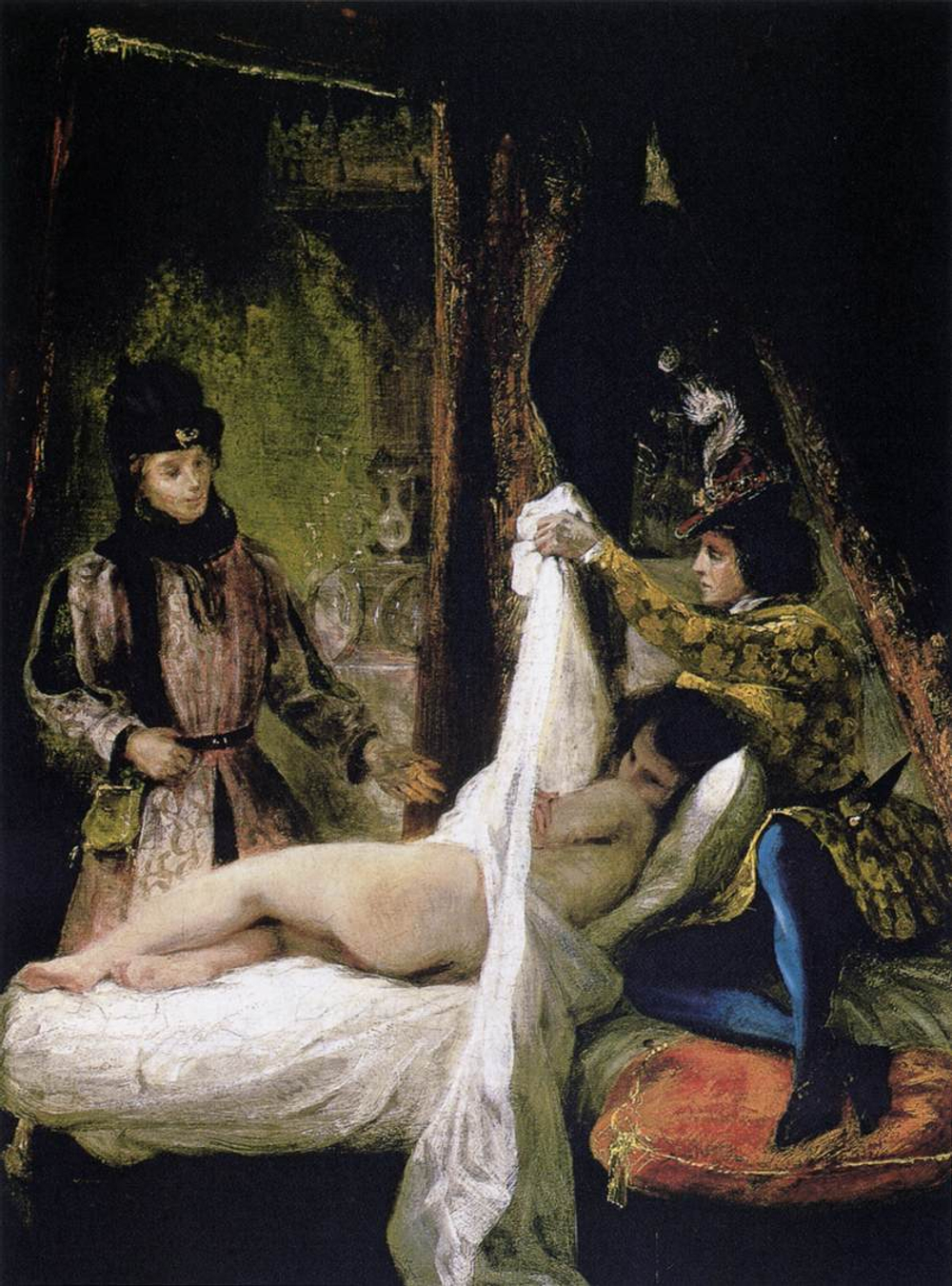 Eugene Delacroix (1798-1863)- эротическое искусство французского художника Эжена Делакруа. 16+