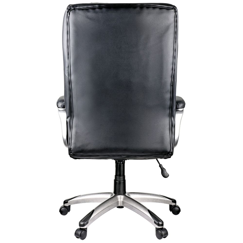 Кресло руководителя Helmi HL-E11 "Forum", экокожа черная