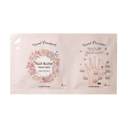 Etude House Hand Bouguet Rich Hand Mask маска-перчатки для рук с маслом ши