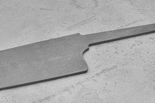 Заготовка для ножа, сталь VG-10 2,8мм. Модель "Аппарель ГШ195" с клинком 195мм, ТО 62-63HRC