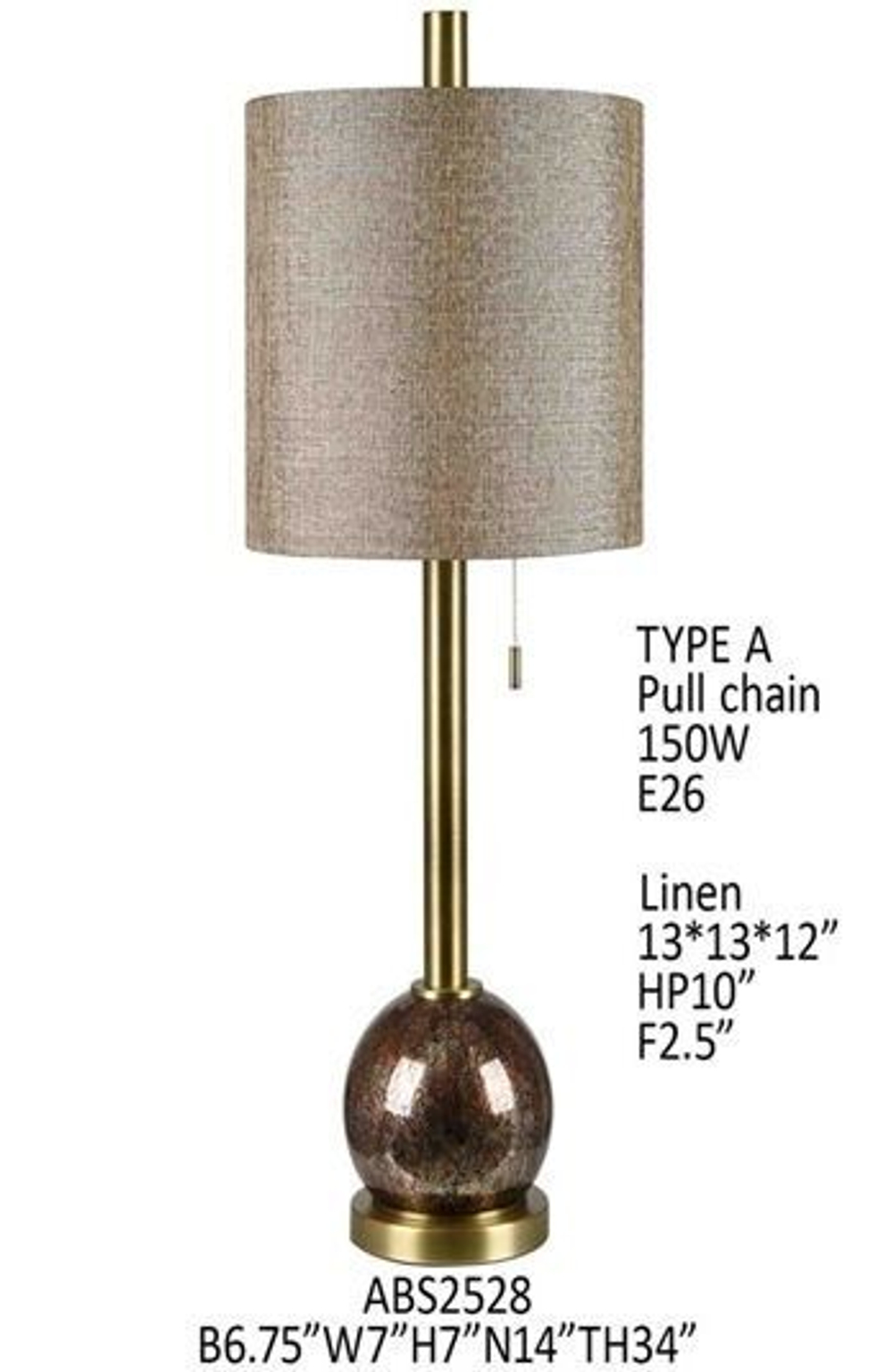 Лампа настольная Wisniewski