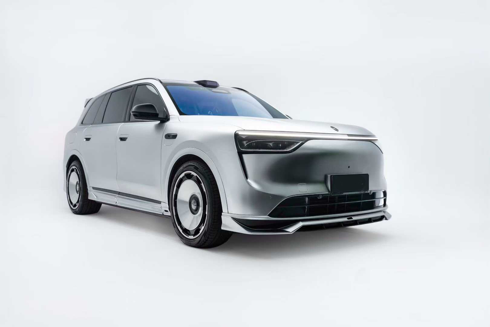 Обвес на AITO M8 2025+ Айто М8 Губа юбки Диффузор Спойлер тюнинг