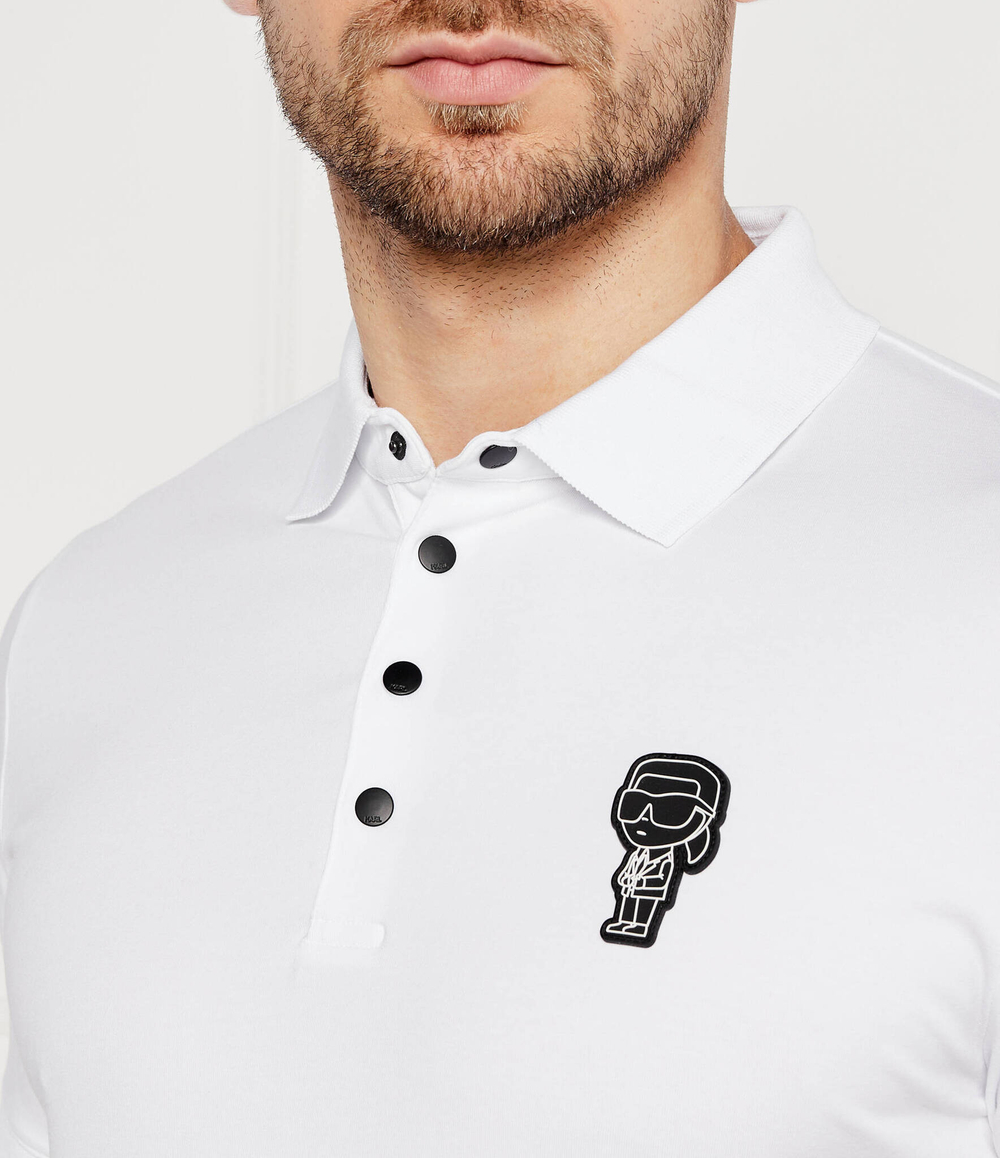 Поло Karl Lagerfeld - белый(745023 542221)