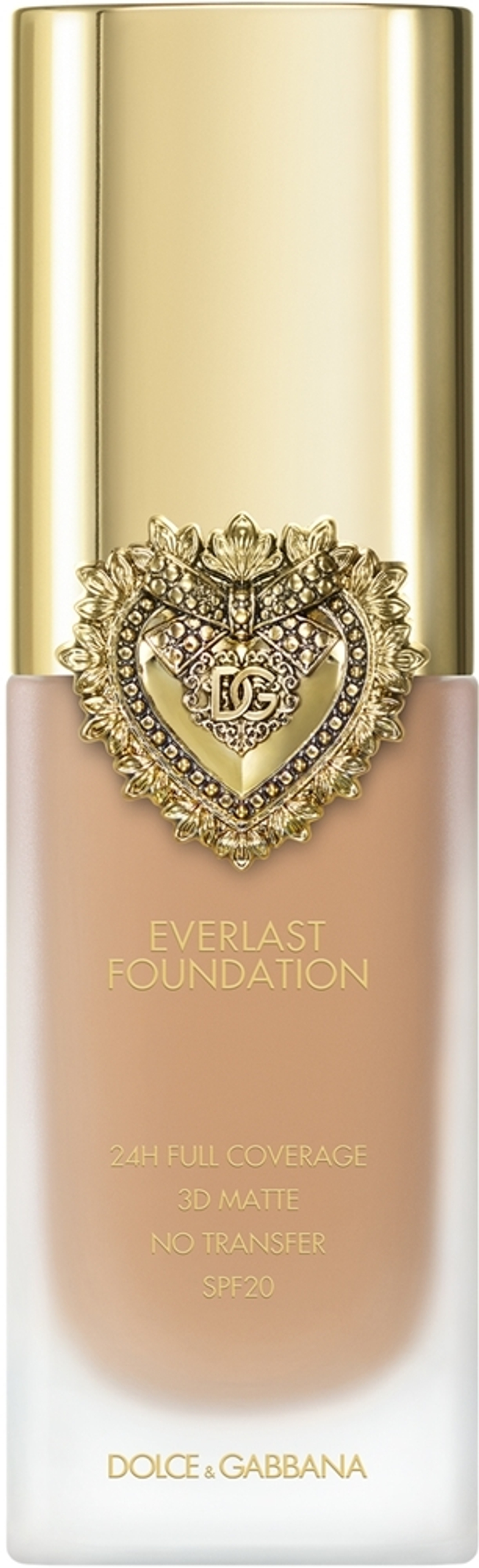 Dolce&Gabbana Flawless Everlast Foundation - Интенсивная непрозрачная тональная основа с SPF 20, 27 ml