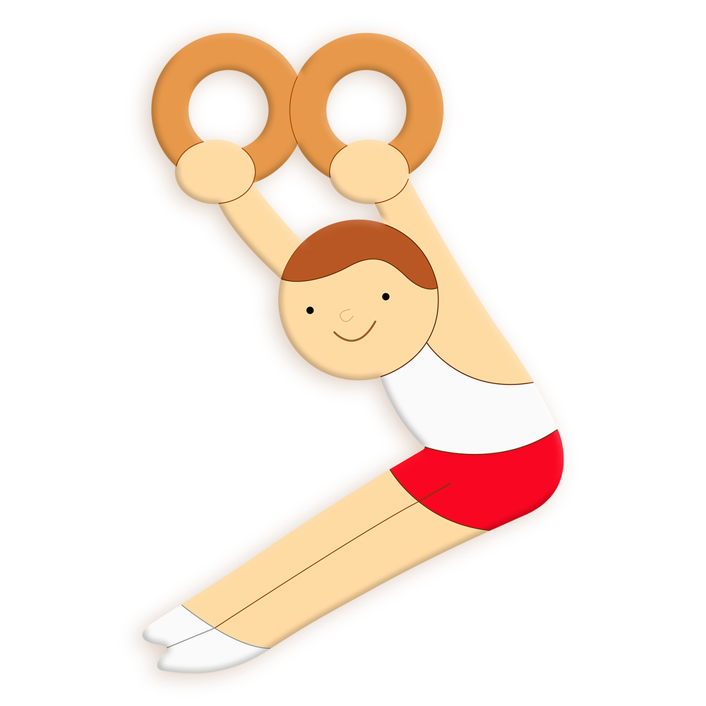 Настенная декорация Гимнаст