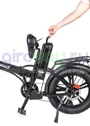 Электровелосипед Minako F10 Pro гидравлика - Литые диски фото 3