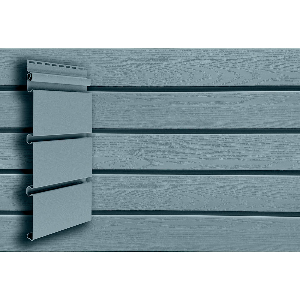 Сайдинг Grand Line Classic Color Plus Архитектурный Планкен голубой 3000 мм