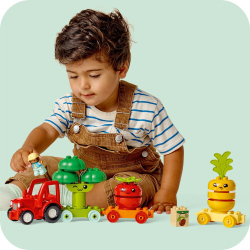 LEGO DUPLO My First — Трактор для овощей и фруктов 10982 / артикул   10982  / GTIN 5702017416168