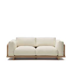 Oaq Трехместный диван бежевого цвета 225 см