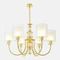 Подвесная люстра Crystal Lux ELENA SP6 GOLD