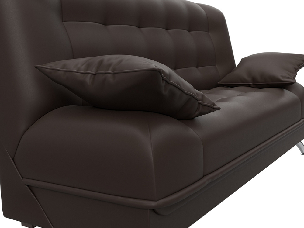 Диван-книжка Анна ЭКОКОЖА Коричневый