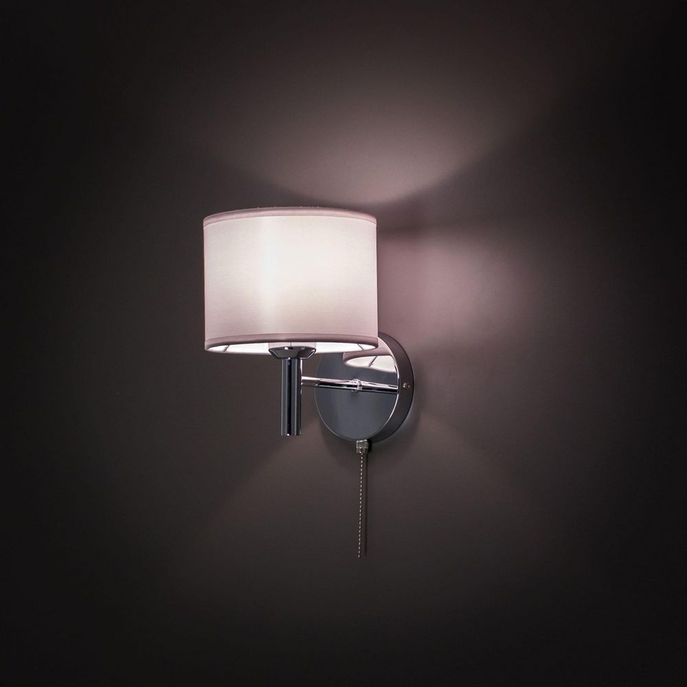 Citilux Аврора CL463310 Бра с белым абажуром и выключателем