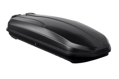 Автобокс на крышу автомобиля "StarBox JUPITER" 580 л, двухсторонний (черный текстурный) / ТюнАвто