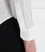 Льняная рубашка BLAUER - белый(BLUS01025 006781)