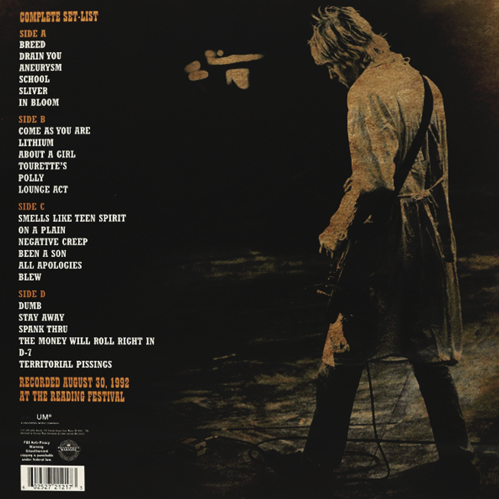 Nirvana / Live At Reading (2LP)