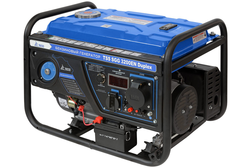 Генератор (3,2 кВт)TSS SGG 3200EN Duplex бензиновый