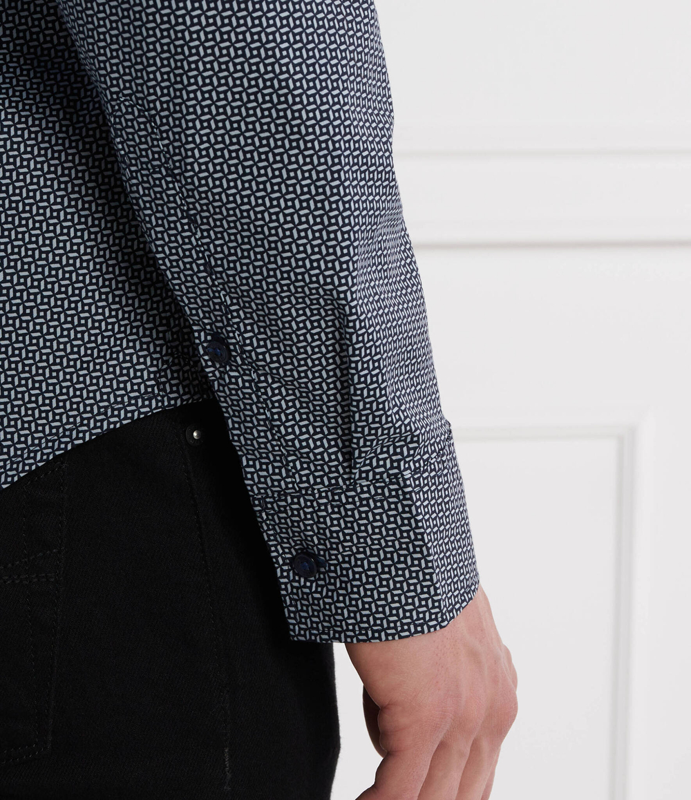 Рубашка LS SHARKTOOTH GEO Michael Kors - темно-синий(CS4400HDUK)