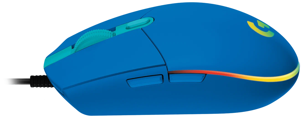 Игровая мышь Logitech G G102 Lightsync, синий
