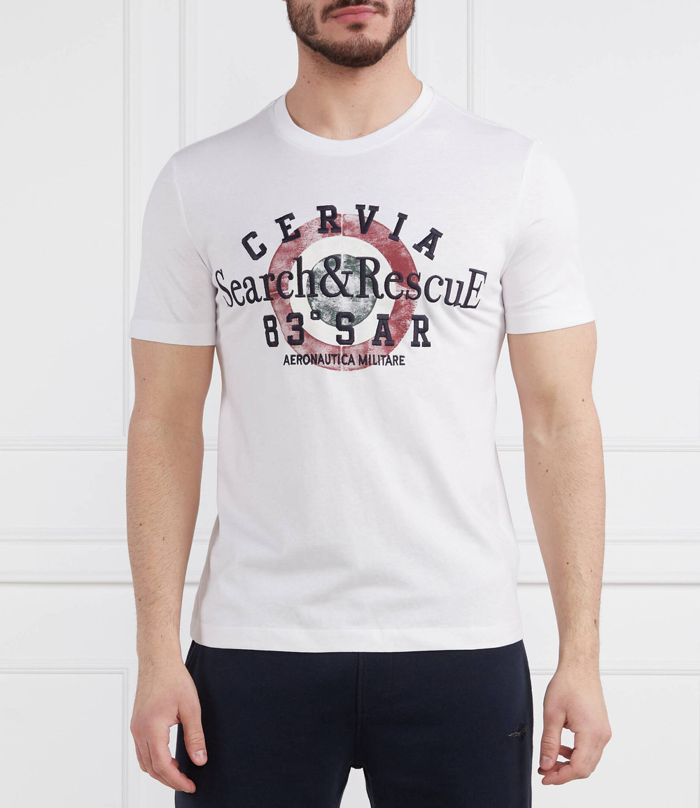 Футболка Aeronautica Militare - белый(TS2085J597)