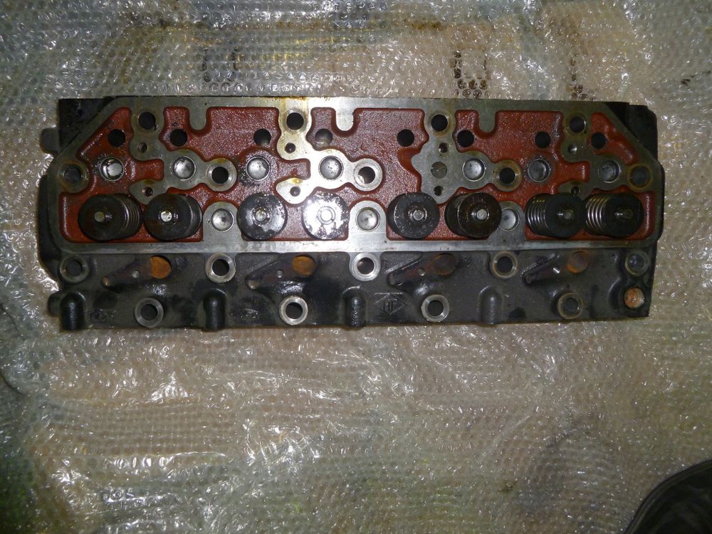 Головка блока цилиндров в сборе Ricardo R4105ZDS1; TDK 56-66 4LT/Cylinder head Assy