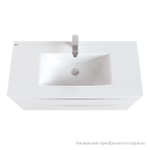 Тумба подвесная IDDIS Cloud, белая, 100 см, CLO10W1i95