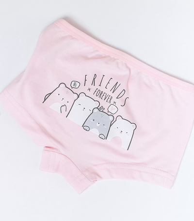 Трусы для девочек 046_НБЛ23 розовый р.104 (Батик), 1 шт.